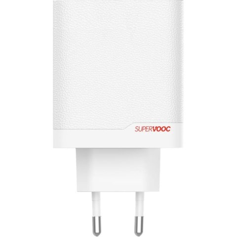 OnePlus Charger SUPERVOOC 120W 2 Ports with Cable White OnePlus Charger SUPERVOOC 120W 2 Ports with Cable White