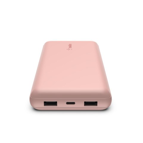 Powerbank Belkin BoostCharge Power Bank 20K 2xUSB-A + 1xUSB-C 20000mAh 15W Rose Gold Powerbank Belkin BoostCharge Power Bank 20K 2xUSB-A + 1xUSB-C 20000mAh 15W Rose Gold