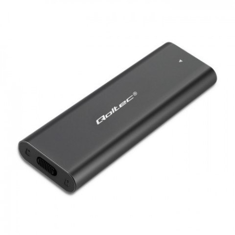 QOLTEC OBUDOWA DO DYSKÓW KIESZEŃ M.2 SATA SSD | NVME | USB TYP C QOLTEC OBUDOWA DO DYSKÓW KIESZEŃ M.2 SATA SSD | NVME | USB TYP C