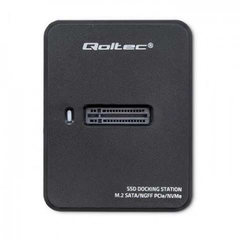 QOLTEC STACJA DOKUJĄCA DYSKÓW SSD M.2 SATA/PCIE | NGFF/NVME | USB 3.1 QOLTEC STACJA DOKUJĄCA DYSKÓW SSD M.2 SATA/PCIE | NGFF/NVME | USB 3.1