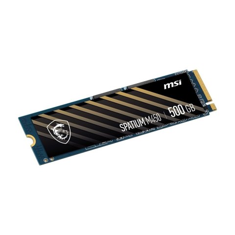 Dysk SSD MSI SPATIUM M450 PCIe 4.0 NVMe M.2 500GB Dysk SSD MSI SPATIUM M450 PCIe 4.0 NVMe M.2 500GB