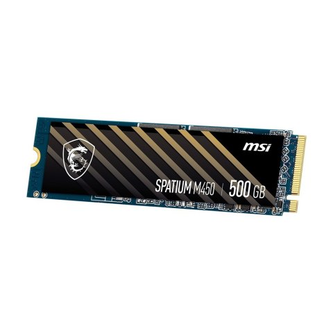Dysk SSD MSI SPATIUM M450 PCIe 4.0 NVMe M.2 500GB Dysk SSD MSI SPATIUM M450 PCIe 4.0 NVMe M.2 500GB