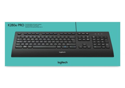 Klawiatura Logitech 920-005217 (USB 2.0; kolor czarny) Klawiatura Logitech 920-005217 (USB 2.0; kolor czarny)