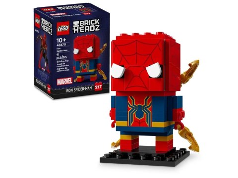 LEGO 40670 BrickHead - Iron Spider-Man LEGO 40670 BrickHead - Iron Spider-Man