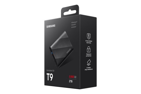 Dysk SSD Samsung T9 2TB MU-PG2T0B/EU Dysk SSD Samsung T9 2TB MU-PG2T0B/EU