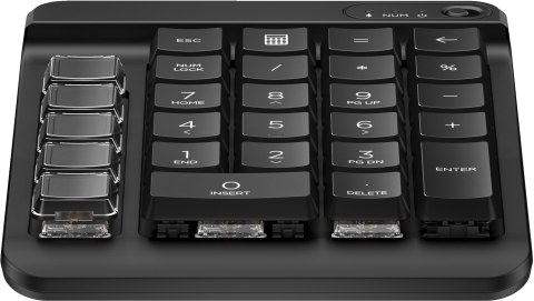 Klawiatura numeryczna HP 430 Bluetooth Programmable Wireless Mechanical Keypad bezprzewodowa czarna 7N7C2AA Klawiatura numeryczna HP 430 Bluetooth Programmable Wireless Mechanical Keypad bezprzewodowa czarna 7N7C2AA