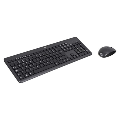 Zestaw klawiatura + mysz HP 230 Wireless Mouse and Keyboard Combo bezprzewodowe czarne 18H24AA Zestaw klawiatura + mysz HP 230 Wireless Mouse and Keyboard Combo bezprzewodowe czarne 18H24AA