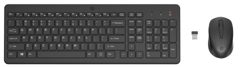 Zestaw klawiatura + mysz HP 330 Wireless Mouse and Keyboard Combo czarne 2V9E6AA Zestaw klawiatura + mysz HP 330 Wireless Mouse and Keyboard Combo czarne 2V9E6AA