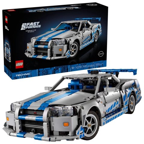 LEGO TECHNIC 42210 2 FAST 2 FURIOUS NISSAN SKYLINE GT-R (R3 LEGO TECHNIC 42210 2 FAST 2 FURIOUS NISSAN SKYLINE GT-R (R3