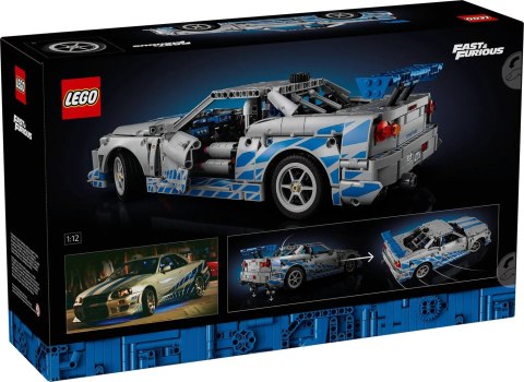 LEGO TECHNIC 42210 2 FAST 2 FURIOUS NISSAN SKYLINE GT-R (R3 LEGO TECHNIC 42210 2 FAST 2 FURIOUS NISSAN SKYLINE GT-R (R3