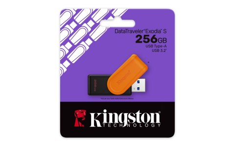 KINGSTON FLASH 256GB USB 3.2 Gen 1 DataTraveler Exodia S B+O KINGSTON FLASH 256GB USB 3.2 Gen 1 DataTraveler Exodia S B+O