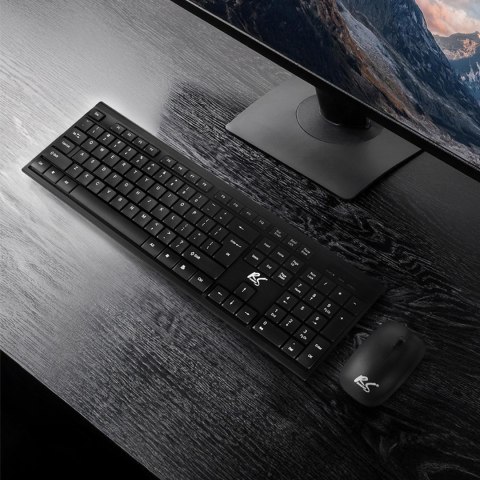 NANORS KLAWIATURA + MYSZ BEZPRZEWODOWA COMBO RS580 NANORS KLAWIATURA + MYSZ BEZPRZEWODOWA COMBO RS580