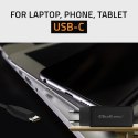 QOLTEC ŁADOWARKA SIECIOWA 90W GAN | 5-20V | 3-4.5A | USB-C 3.1