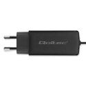 QOLTEC ŁADOWARKA SIECIOWA 90W GAN | 5-20V | 3-4.5A | USB-C 3.1