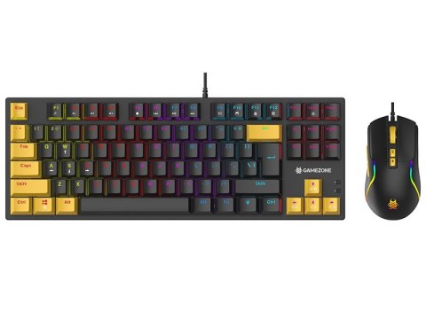 TRACER GAMEZONE ZESTAW KLAWIATURA+MYSZ HORNET87 USB TRACER GAMEZONE ZESTAW KLAWIATURA+MYSZ HORNET87 USB