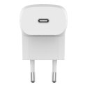 BELKIN ŁADOWARKA KĄTOWA 20W USB-C PD BIAŁA + KABEL