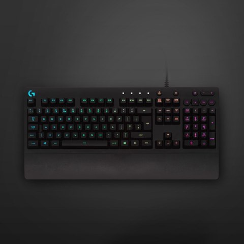 Klawiatura Logitech 920-008093 (mechaniczna; USB 2.0; (US); kolor czarny) Klawiatura Logitech 920-008093 (mechaniczna; USB 2.0; (US); kolor czarny)