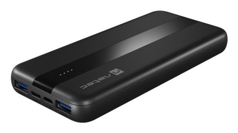NATEC POWERBANK TREVI SLIM Q V2 10000MAH PD USB-C 20W + USB-A 18W + KABEL USB-C NATEC POWERBANK TREVI SLIM Q V2 10000MAH PD USB-C 20W + USB-A 18W + KABEL USB-C