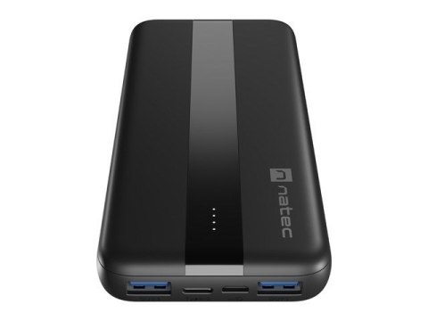 NATEC POWERBANK TREVI SLIM Q V2 10000MAH PD USB-C 20W + USB-A 18W + KABEL USB-C NATEC POWERBANK TREVI SLIM Q V2 10000MAH PD USB-C 20W + USB-A 18W + KABEL USB-C